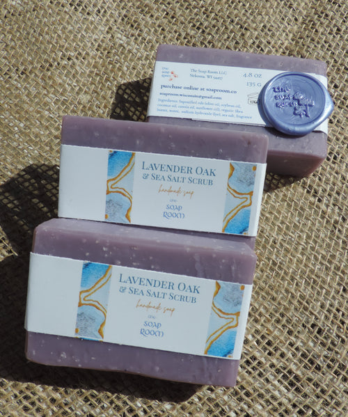 Lavender Oak & Sea Salt Scrub