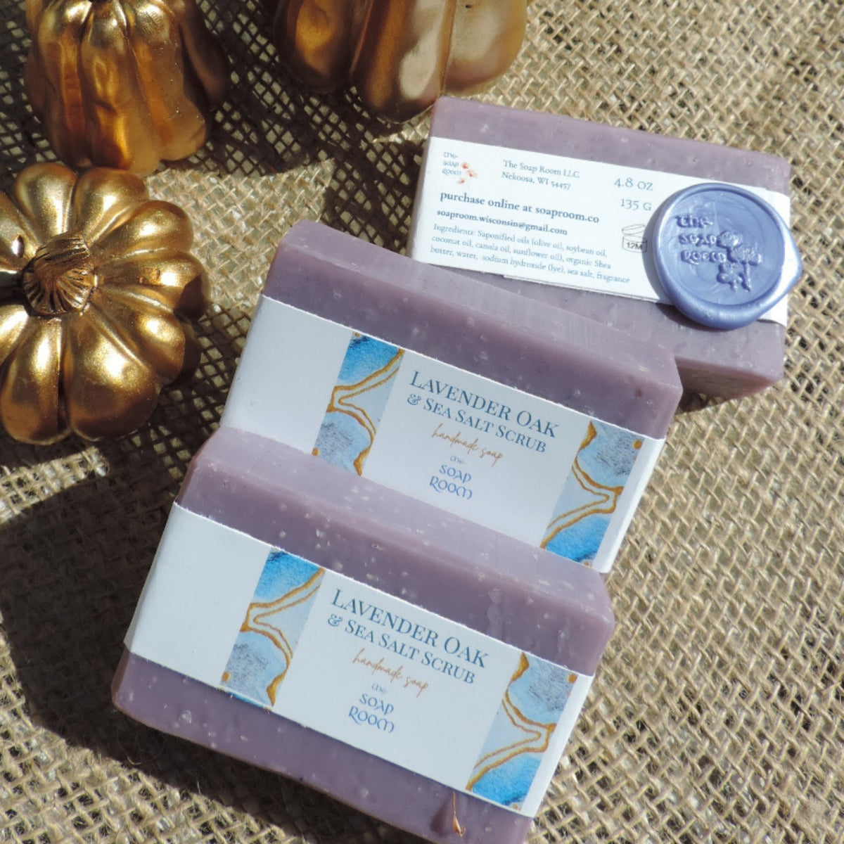 Lavender Oak & Sea Salt Scrub